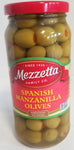 Manzanilla Pimento Olives 10oz. Mezzetta