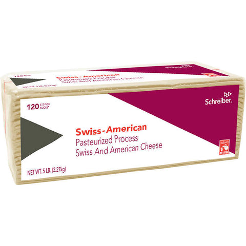 Cheese 120ct. Sliced Swiss 5lb